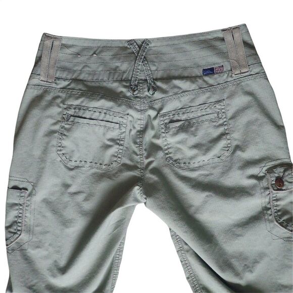 Beau Green/Brown Cargo Shorts - 4P - Picture 6 of 14